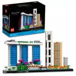 LEGO 21057 Architecture Singaporeodellismoet di Costruzioni per Adulti della Collezione Skyline
