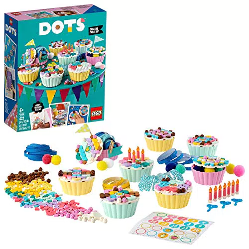 LEGO 41926 DOTS Kit Party Creativoet di Costruzioni per Cupcake Colorati