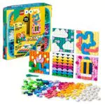 LEGO 41957 DOTS Mega Pack Patch Adesiviet 5 in 1, Giocattoli Fai da Te