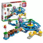 LEGO 71400 Super Mario Spiaggia del Ricciospino Gigante - Pack di Espansione