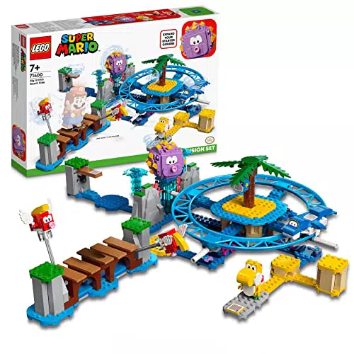 LEGO 71400 Super Mario Spiaggia del Ricciospino Gigante - Pack di Espansione