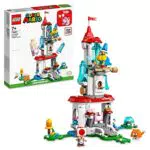 LEGO 71407 Super Mario Pack Espansione Costume di Peach Gatto e Torre Ghiacciata