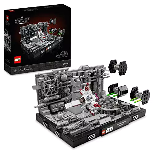 LEGO 75329 Star Wars Diorama Volo sulla Trincea della Morte Neraet Guerre Stellari per Adulti