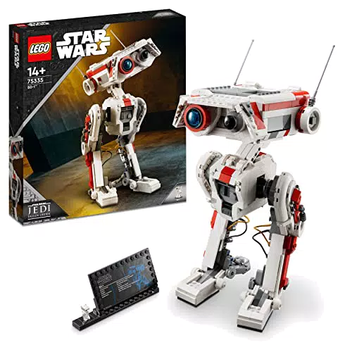 LEGO 75335 Star Wars BD-1, Figura di Droide Snodabileodellino da Collezioneet dal Videogame Jedi: Fallen Order