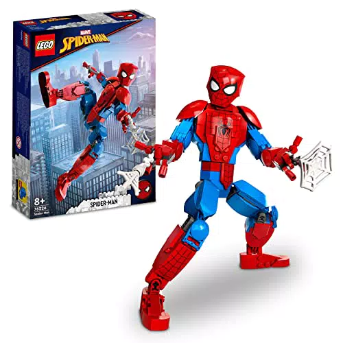 LEGO 76226 Marvel Personaggio di Spider-Manet con Action Figure Snodabile