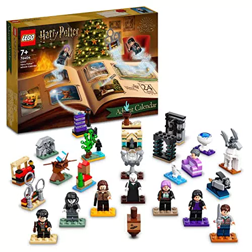 LEGO 76404 Harry Potter Calendario dell'Avvento con Gioco da Tavolo