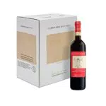 Leonardo Da Vinci Chianti, der Wein hat einen intensiven Geschmack und fruchtige Duftnoten