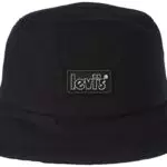 Levi's Cozy Bucket Hat Cappelli, Nero Regolare Unisex-Adulto