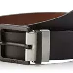 Levi's Louis Reversible Belt Cintura, Regular Black