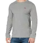 Levi's Ls Original Hm Tee Medium Grey Heatheraglietta a Maniche Lunghe Uomoedium Grey Heather