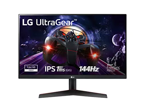 LG 24GN60T UltraGear Gaming Monitor 24" Full HD IPS 1ms HDR 10