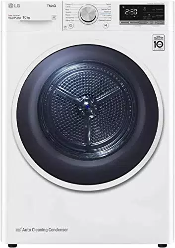 LG RH10V9AV4W Asciugatrice Smart a Carica Frontale 10kg, bianco