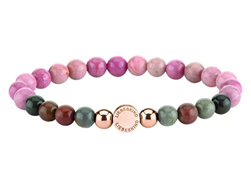 Liebeskind Berlin Bead Charm Unisex acciaio_inossidabile diaspro rotonda