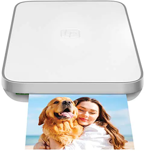 Lifeprint 3x4.5 stampante portatile per foto e video per dispositivi iOS e Android. Dai vita alle tue foto con la realtà aumentata - Bianca