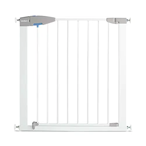 Lindam, Grata di sicurezza per porta, ampiezza regolabile 75-82 cm