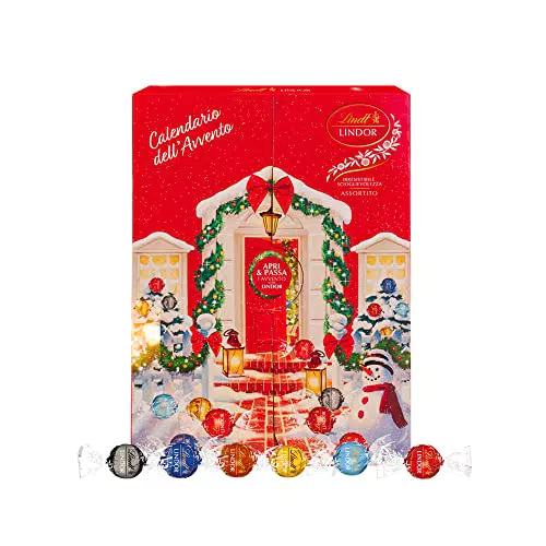 Lindt Calendario Dell'Avvento Lindor 24 Praline Lindor