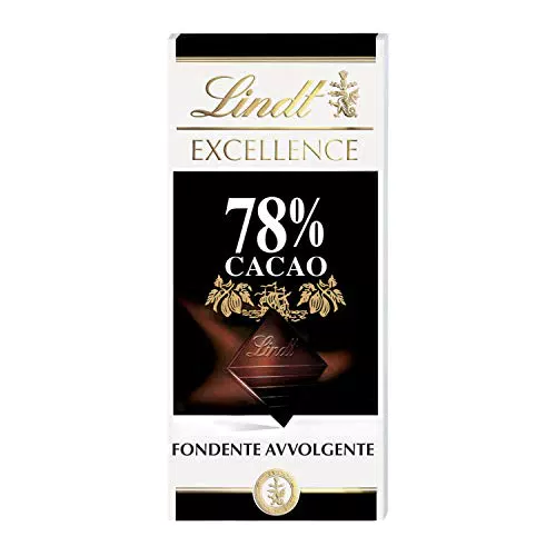 Lindt Excellence Tavoletta di Cioccolato Fondente 78% Cacao