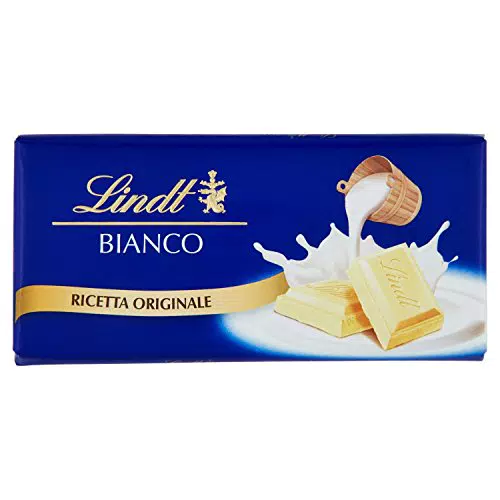 Lindt Tavoletta Classica Cioccolato Bianco, formato 100 g