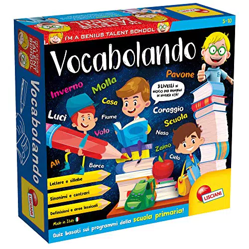 Liscianigiochi- Vocabolando Piccolo Genio Giochi Educativi
