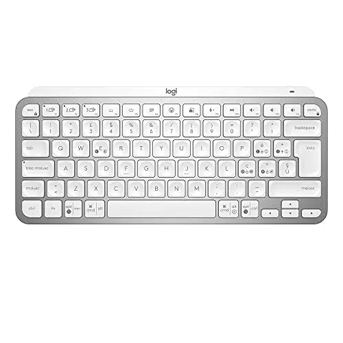 Logitech MX Keys Mini Tastiera Illuminata Wireless, Minimal