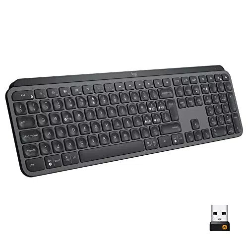 Logitech MX Keys Tastiera Wireless Illuminata Avanzata