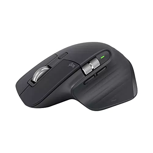 Logitech MX Master 3S-Mouse wireless ad alte prestazioni con scorrimento ultraveloce