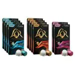 L'Or - Capsule Caffè Espresso Confezione Mista - Variety Pack Origini - Cofanetto Capsule di Alluminio Compatibili Nespresso - 10 Pacchetti