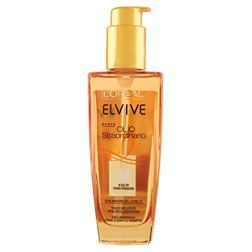 L'Oréal Paris Elvive Olio Straordinario Trattamento Nutriente per Capelli Normali o Secchi
