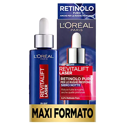 L'Oréal Paris Siero Notte Maxi Formato Revitalift Laser X3