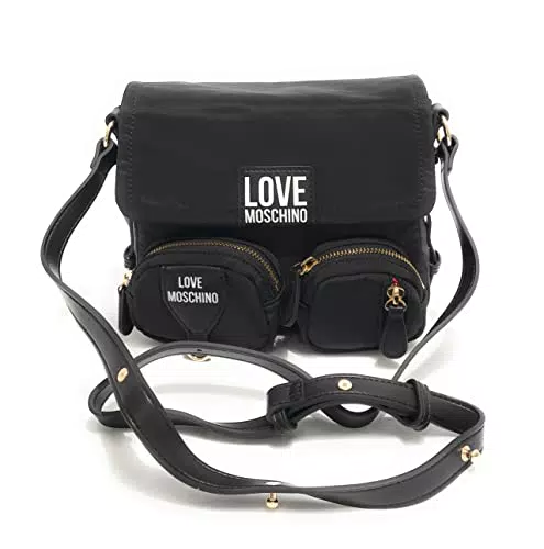 Love Moschino Borsa A Spalla, BORSA A SPALLA Donna, Nero