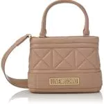 Love Moschino Borsa Soft Pu Nude, BORSA A SPALLA Donna