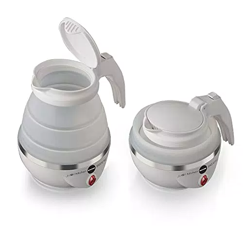 MACOM Just Kitchen 862 Space Kettle Bollitore Elettrico Pieghevole Salvaspazio da Viaggio