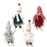 Makone 4 Pezzi Ciondolo Decorazione Bambola
