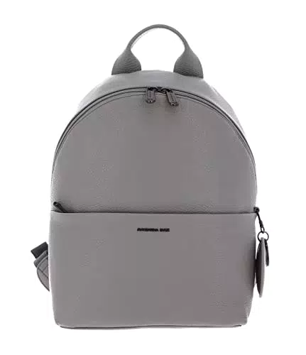 Mandarina Duck Zaino Grigio Mellow Leather P10fzt46 25x33x12