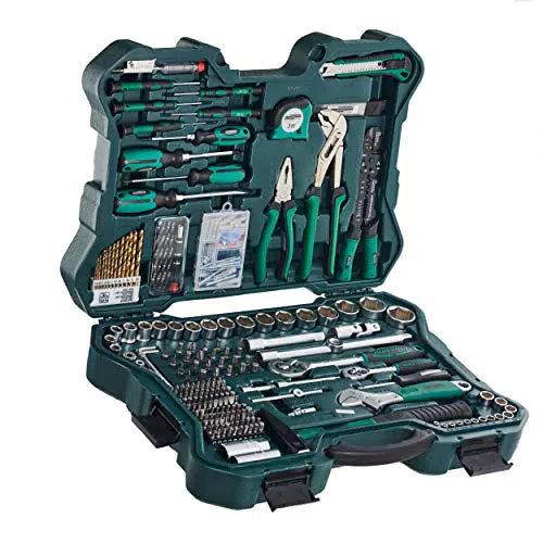 Mannesmann - M29088 Set chiavi a tubo e attrezzi, 303 pz