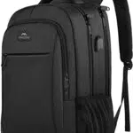 MATEIN Zaino Uomo Zaino per PC Portatile, 15, 6 Pollici Zaino Porta PC con Caricatore USB Zaino da Lavoro