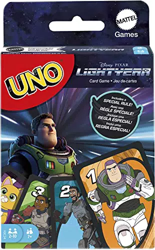 Mattel Games - Gioco di Carte UNO Disney Pixar Lightyear