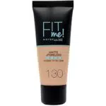 Maybelline New York Fondotinta Fit Me Matte&Poreless, 130 Buff Beige