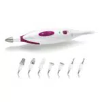 medisana MP 815 set per manicure e pedicure elettrica con 7 accessori per la cura delle unghie