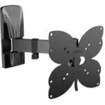 Meliconi Slimstyle Plus 200 Srupporto Con Braccio Ultra Sottile Da Parete Per Tv A Schermo Piatto Da 26’’ A 40’’