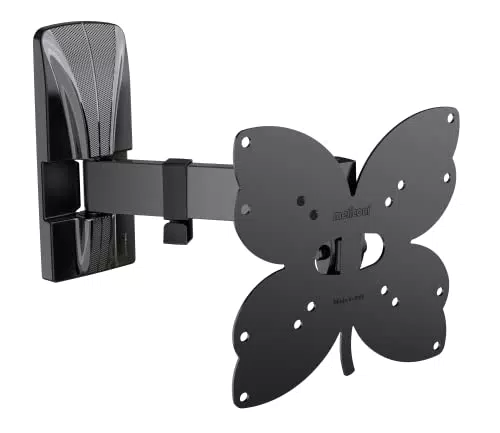 Meliconi Slimstyle Plus 200 Srupporto Con Braccio Ultra Sottile Da Parete Per Tv A Schermo Piatto Da 26’’ A 40’’
