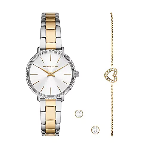 Michael Kors PYPER Orologio da Donna, Dimensione Cassa 32 mmovimento a Due Lancette