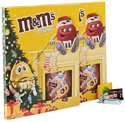 M&M's 2 Confezioni di M&M's Calendario Dell' Avvento Assortimento Misto