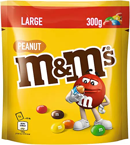 M&M's Arachidi Ricoperte di Cioccolato al Latte, 300 g