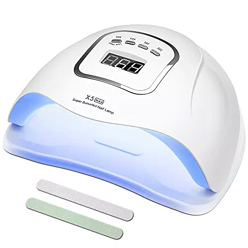 MOULEI 150W Lampada Unghie LED UV Professionale per Manicure/Pedicure