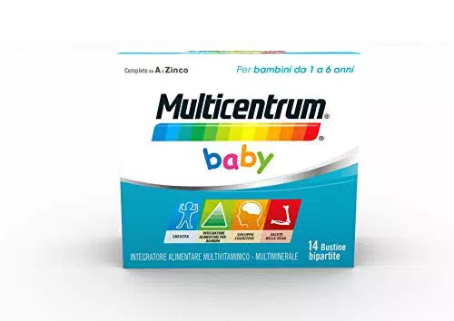 Multicentrum Baby, Integratore alimentare Multivitaminico Multiminerale Completo