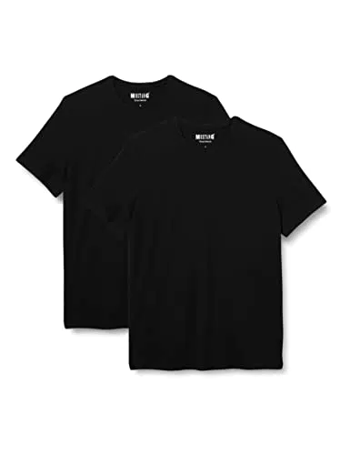 MUSTANG 2-Pacchetto C-Collo 1006169 T-Shirt, 4142 Uomo