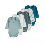 Name It Bimbo 0-24 Nbmbody 5p Ls Legion Blue Noos Body