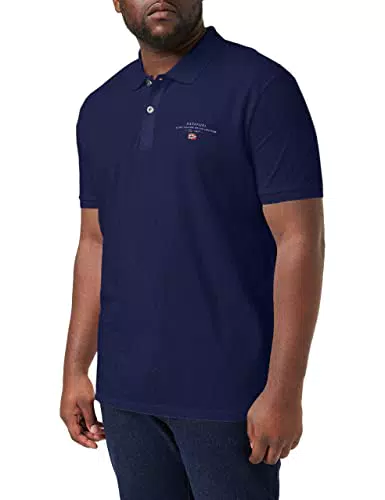 NAPAPIJRI Napapjiri Elbas SS 4 Polo, Blu Marine