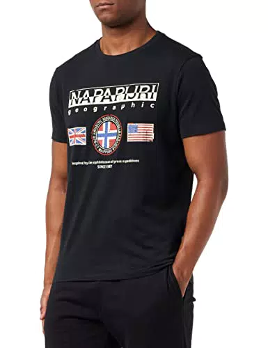 NAPAPIJRI Napapjiri S-Turin T-Shirt, Black 041